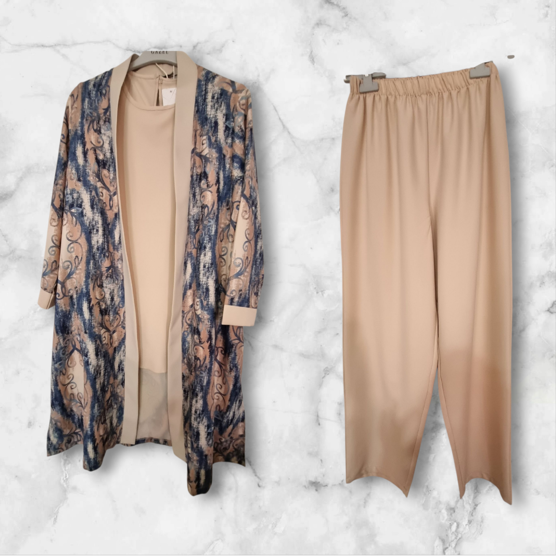 Tesettür 3 lü takım