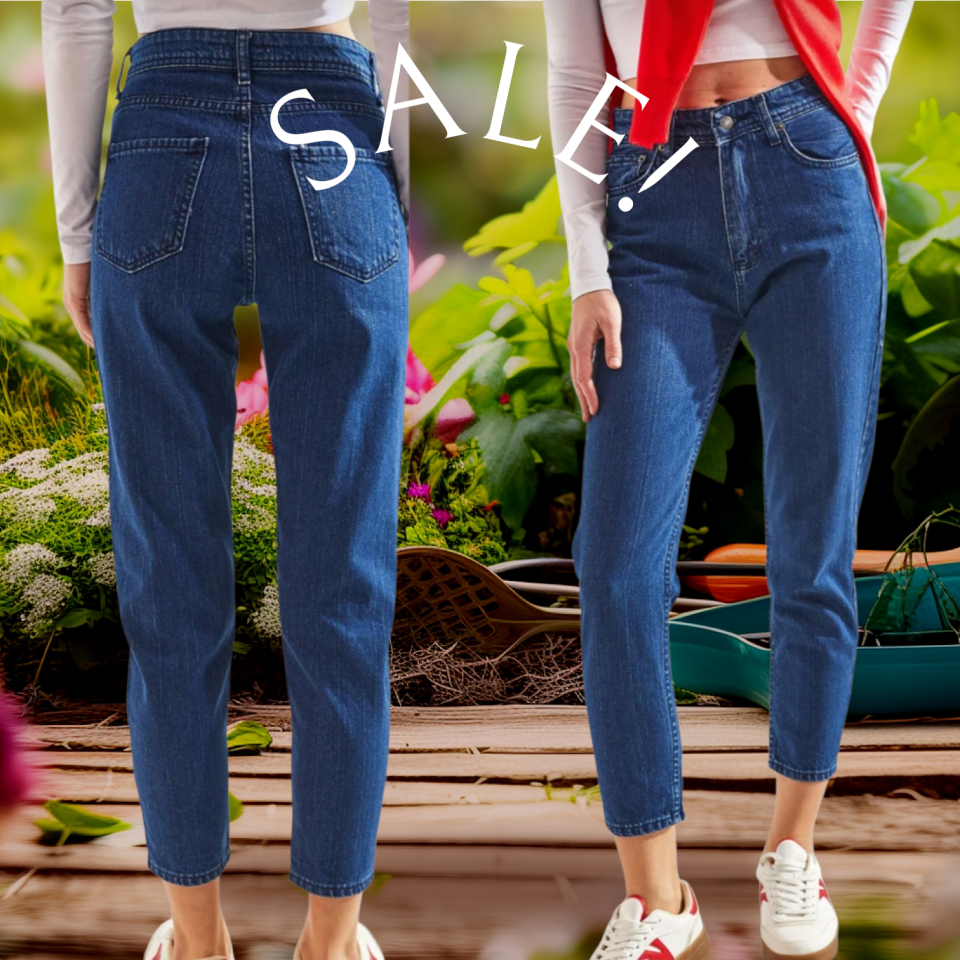 Indigo mavisi kot pantolon