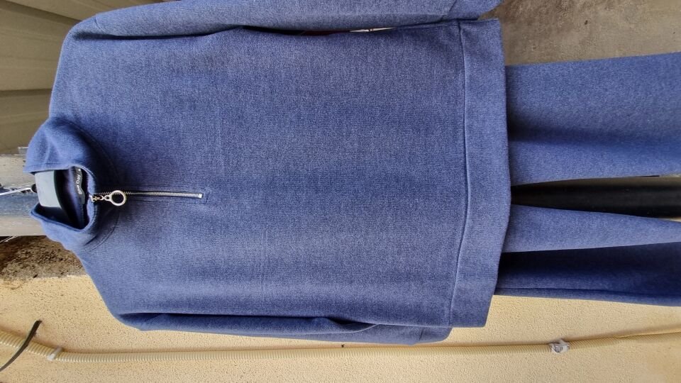 Fermuar Detaylı Kırcıllı Alt Üst Takım