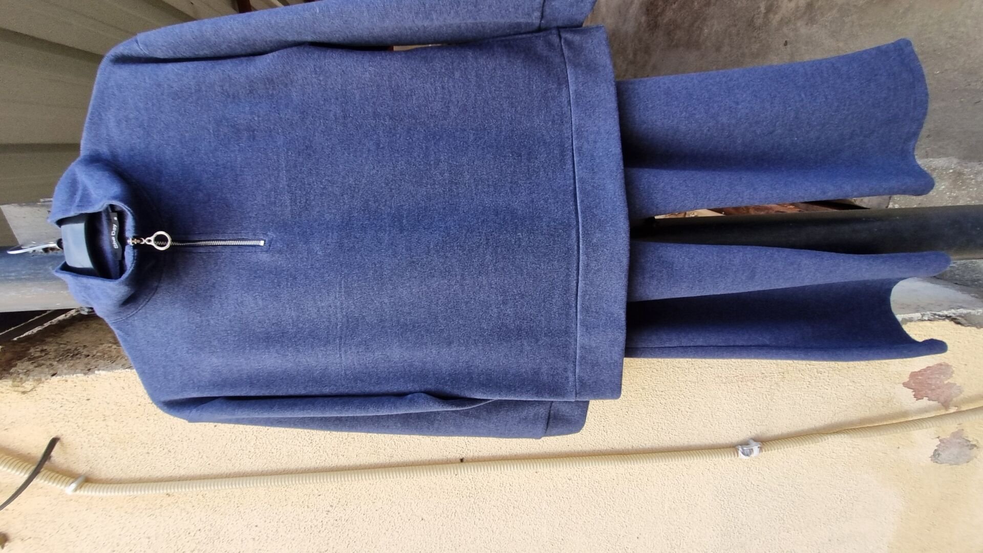 Fermuar Detaylı Kırcıllı Alt Üst Takım