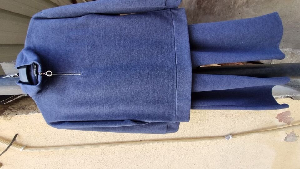 Fermuar Detaylı Kırcıllı Alt Üst Takım