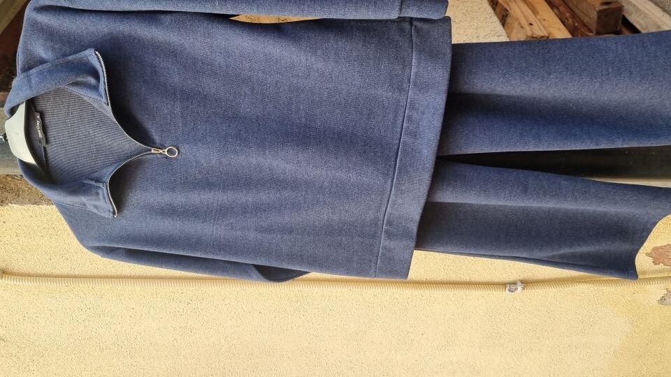 Fermuar Detaylı Kırcıllı Alt Üst Takım